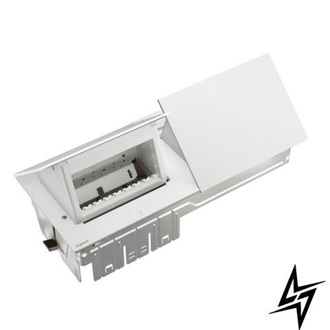 Вбудований підлоговий лючок Legrand 654805 Incara, метал, білий, глянцевий, 8 модулів 654805 фото