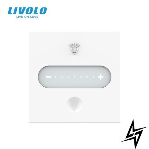 Умный механизм сенсорный проходной/перекрестный диммер Livolo белый ZigBee (VL-FC1SDZ-2WP) фото