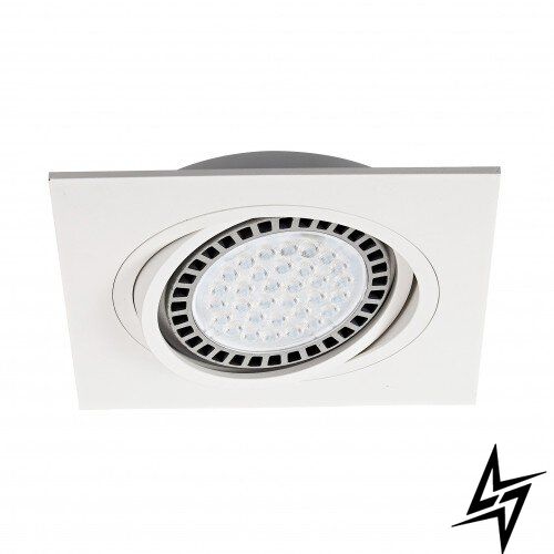 Точечный врезной светильник Zumaline Boxy Dl 20071-WH 19009 фото в живую, фото в дизайне интерьера