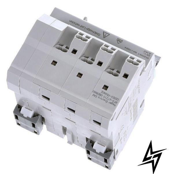 Диференціальний автоматичний вимикач ADZ366D, C16А, 30мА, Hager фото