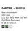 Підвісний світильник Nova luce Carter 9001701  фото в дизайні інтер'єру, фото наживо 5/5