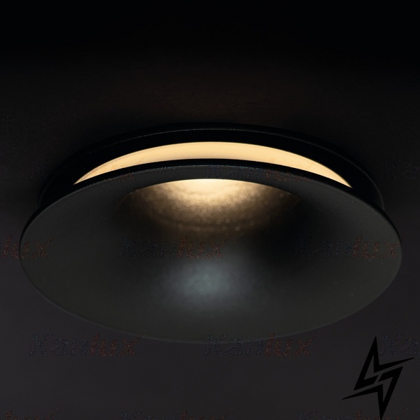 Врезной точечный светильник Kanlux Ajas 33160  фото в живую, фото в дизайне интерьера
