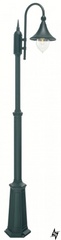 Фонарный столб Norlys Firenze 810B 28019 фото в живую, фото в дизайне экстерьера