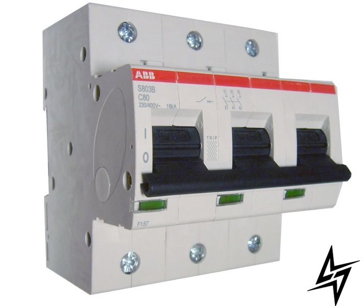 Автоматичний вимикач ABB 2CCS813001R0825 System pro M 3P 100A B 16kA фото