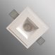 Гипсовый светильник встроенный квадрат 006 30379 CB 006 фото в дизайне интерьера, фото в живую 5/5