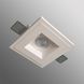 Гипсовый светильник встроенный квадрат 006 30379 CB 006 фото в дизайне интерьера, фото в живую 4/5
