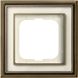 1754-0-4580 Рамка Dynasty Латунь античная, белое стекло 1-постовая 2CKA001754A4580 ABB фото 1/2