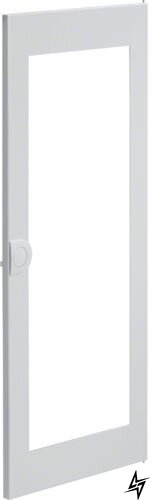 Білі двері VZ134N для 4-рядного щита Volta з прозорим вікном Hager фото