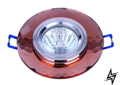 Врезной точечный светильник M23-22992 коричневий LVS0229 фото в живую, фото в дизайне интерьера
