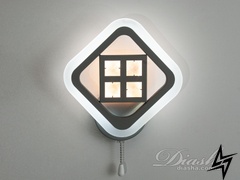 Светодиодный светильник 18W Diasha 23-32271 Серый A8190/1GR фото в живую, фото в дизайне интерьера
