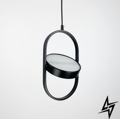 Подвесной светильник Moosee LE30230 LED 6W 4000K 18x32см Черный DE 33-C BK Vertical фото в живую, фото в дизайне интерьера