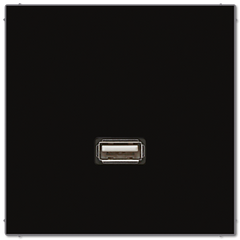 MALS1122SW Плата гнезд USB, черн. Jung