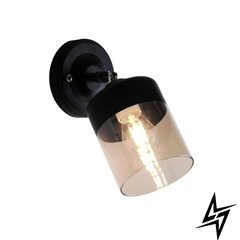 Настенный светильник (бра) CL19020-1W-BL Porto Zumaline 003064-016830 фото в живую, фото в дизайне интерьера