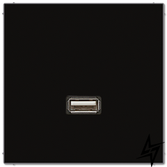 MALS1122SW Плата гнізд USB, черн. Jung фото