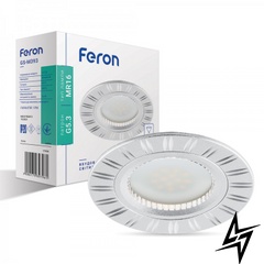 Врезной точечный светильник Feron 17939 Gs-M393  фото в живую, фото в дизайне интерьера