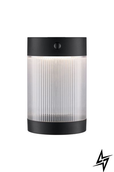 Настінний вуличний світильник Nordlux Coupar Solar 2518201003 чорний з датчиком руху на сонячній батареї 3,2 Вт 2518201003 фото