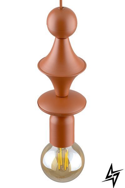 Подвесной светильник TK Lighting Tower 10869 красный E27 фото