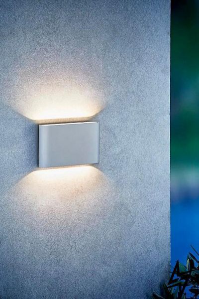 Настінний вуличний світильник Nordlux Kinver 84181001 білий 2&times;6 Вт 3000 K IP54 84181001 фото