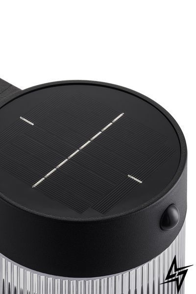 Настінний вуличний світильник Nordlux Coupar Solar 2518201003 чорний з датчиком руху на сонячній батареї 3,2 Вт 2518201003 фото