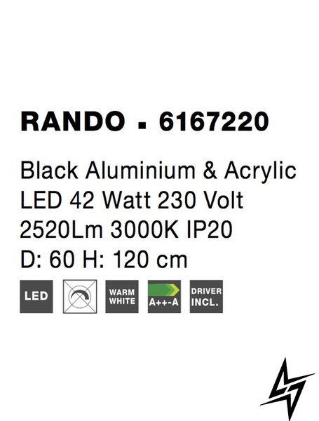 Люстра Nova luce Rando 6167220 LED  фото наживо, фото в дизайні інтер'єру