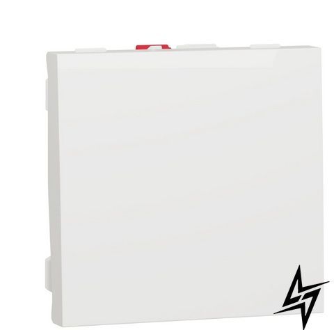 Одноклавишный выключатель NU320118 схема 1 10А 2М белый Unica New Schneider Electric фото