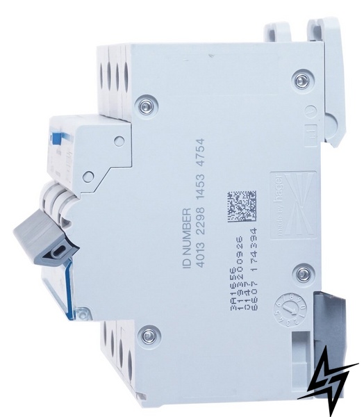 Диференціальний автоматичний вимикач ADM466C 6kA C-16A 30mA А Hager фото