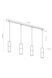 Подвесная люстра TK Lighting Elite 4367 на 4 лампы GU10 черный и золотой 100 &times; 71 &times; 5,5 см - изображение 2