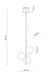Люстра TK Lighting Estera 5767 чорна 3&times;G9 5767 - зображення 6