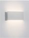 Вуличний настінний світильник Nova luce Mile 9262111 LED  фото в дизайні екстер'єру, фото наживо 4/5