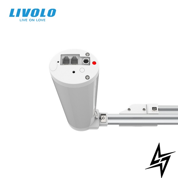 Розумний безшумний мотор для карниза з WiFi управлінням Livolo (VL-SHJ002) фото