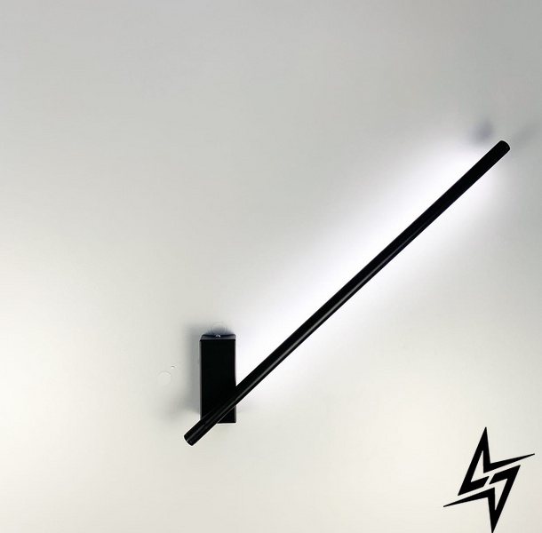 Линейный настенный светильник с регулирующим механизмом LE25688 LED 10W 4000K 6x60см Черный WJ 97 BK фото в живую, фото в дизайне интерьера