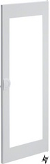 Білі двері VZ134N для 4-рядного щита Volta з прозорим вікном Hager фото