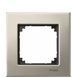 1-постовая рамка Schneider Electric MTN403105 Merten M-Elegance, титан, метал MTN403105 - изображение 1