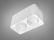 Накладной точечный светильник D23-31481 Белый QXL-1728-WH фото в дизайне интерьера, фото в живую 3/4