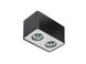 Точечный накладной светильник Azzardo Nino 2 Black Aluminium AZ1385 15892 фото в дизайне интерьера, фото в живую 4/6