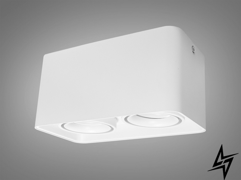 Накладной точечный светильник D23-31481 Белый QXL-1728-WH фото в живую, фото в дизайне интерьера